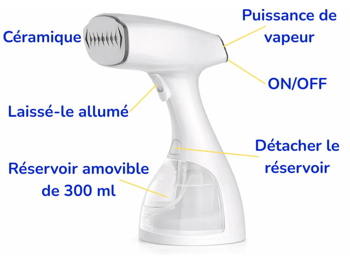 Défroisseur vapeur ÉLÉGANZA - Image 3