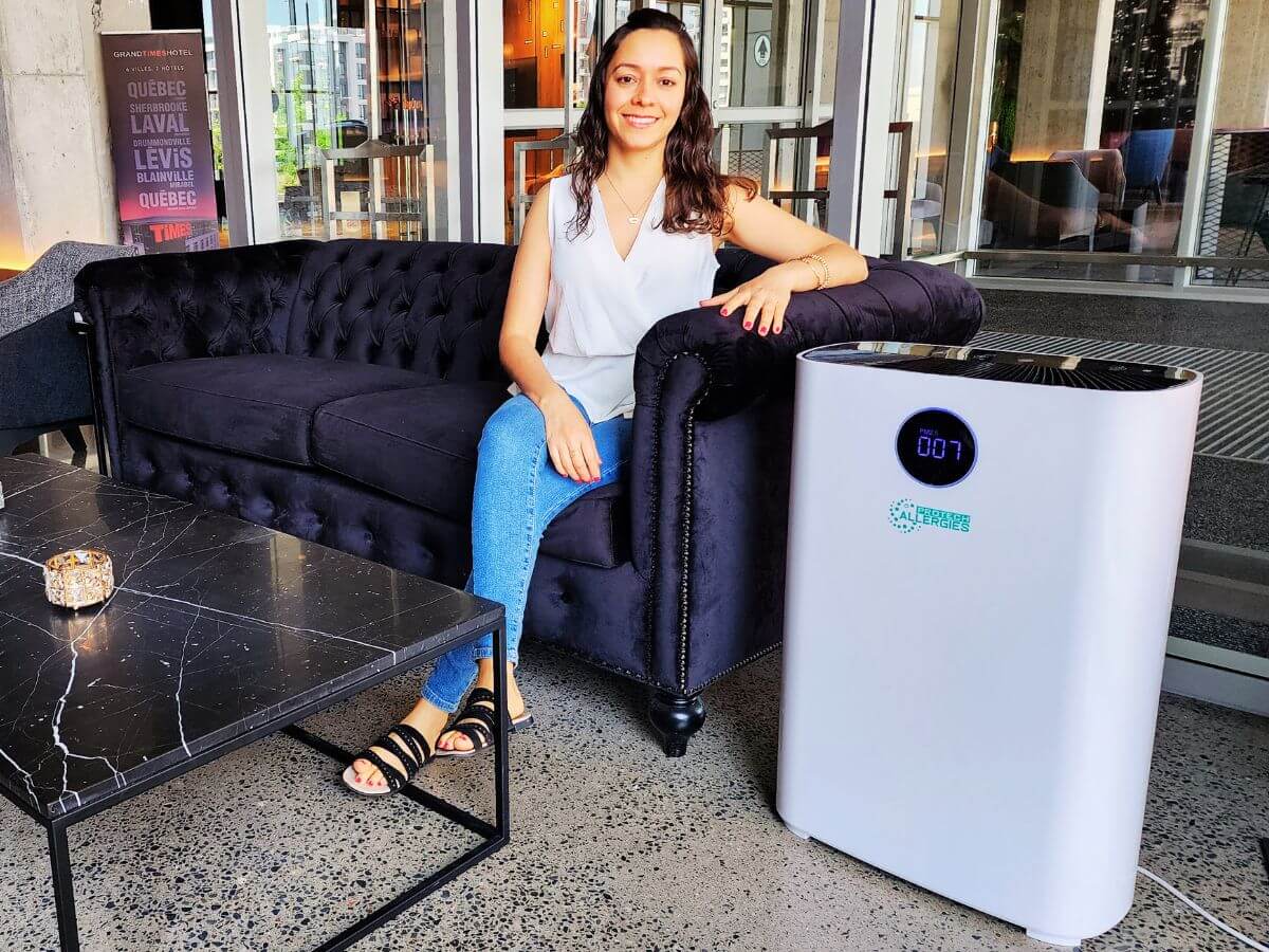 Purificateur d'air P6006 avec filtre HEPA médical - Image 8